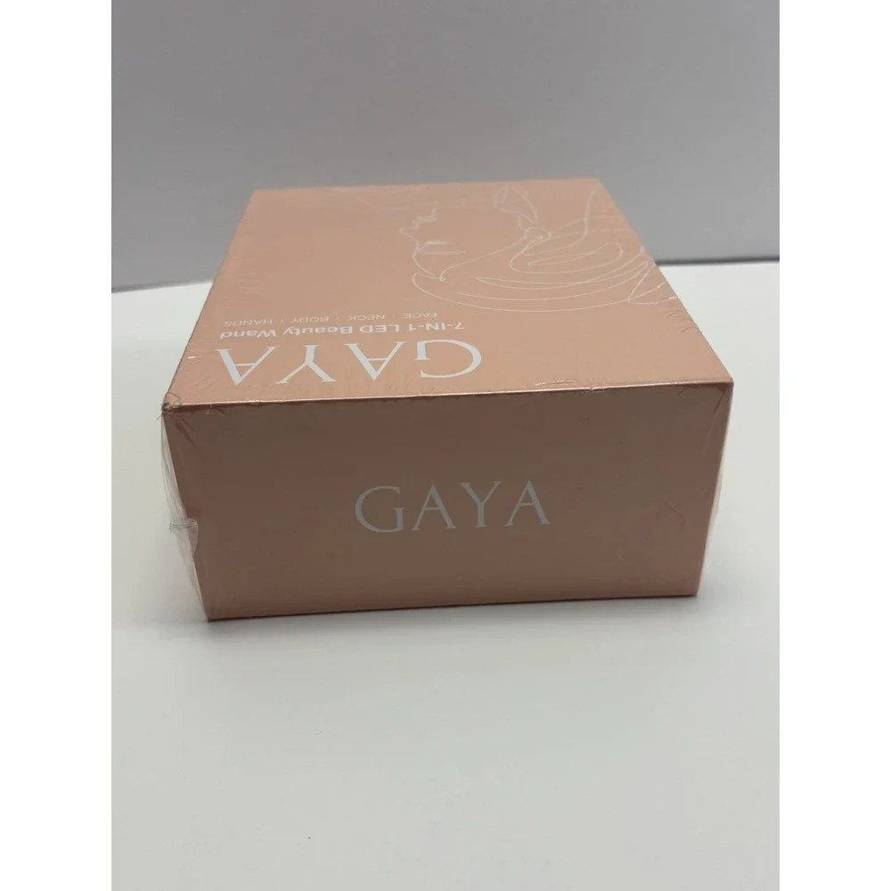 GAYA 7 In 1 LED Beauty Wand EMS Facial Massager Rechargeable New Sealed